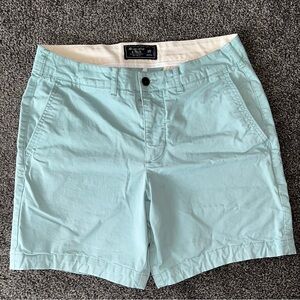 Abercrombie & Fitch Mint Green Men’s Chino Shorts